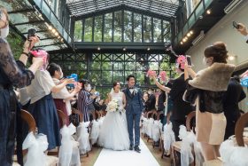 【Wedding Rport】自分らしく自然体に、おしゃれさをプラスして