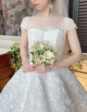 おすすめドレスのご紹介=フォレスターナ軽井沢花嫁様のためのオリジナルドレス=