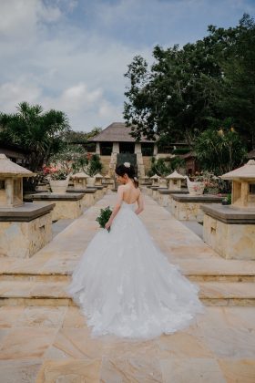 【Wedding Report】シーンに合わせた3つのリゾートウェディングスタイリング