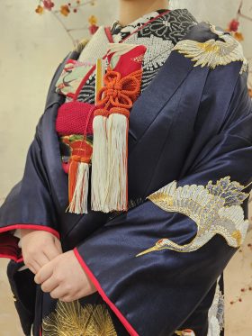 おすすめ和装コーディネートのご紹介＝色打掛×引き振袖＝