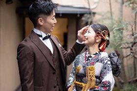 【Wedding Report】萬屋本店~ハレの日・春爛漫を表す大正浪漫スタイリング~